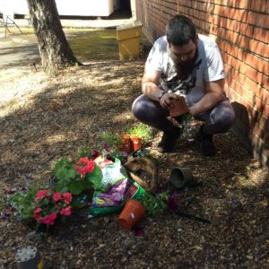 Gardening at GRH