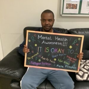 Mental Health Awareness Week Board